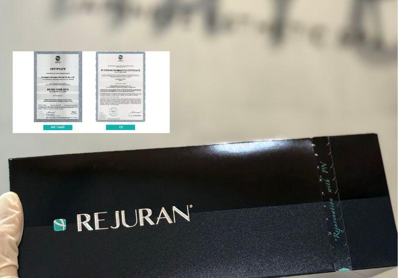 100% Rejuran tại Mayu Spa đều chính hãng, giấy tờ rõ ràng đảm bảo an toàn và hiệu quả tối ưu